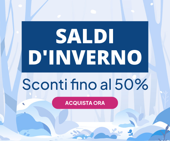 Saldi D'Inverno | Sconti fino al 50% | Acquista Ora