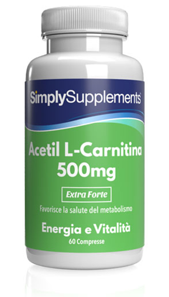 Acetil-L-Carnitina 500 mg - 60 Compresse