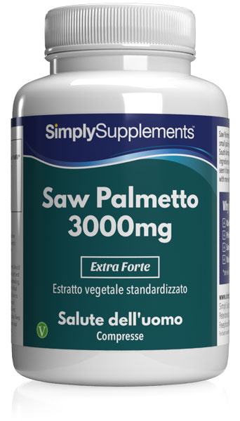 Saw Palmetto (palmetto seghettato) 3000 mg