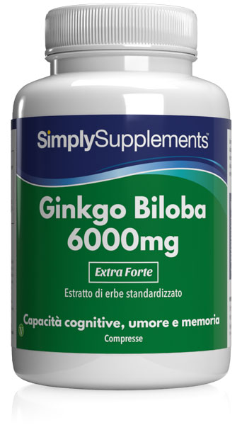 Ginkgo Biloba 6000 mg