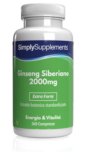Ginseng Siberiano 2000 mg