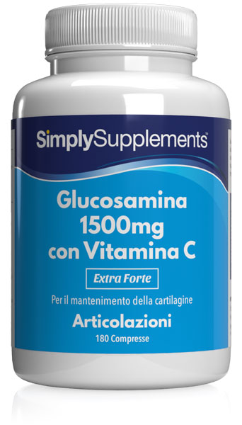 Glucosamina 1500 mg con Vitamina C