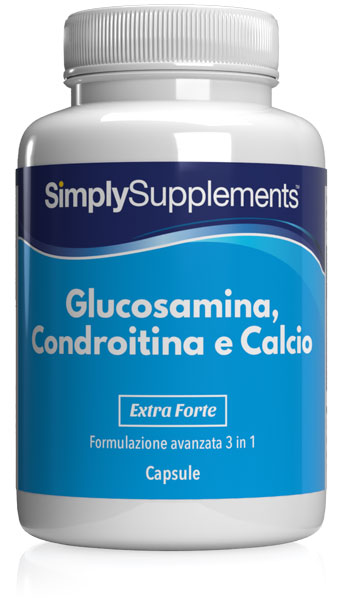 240 Capsule Tub - glucosamine and calcium Supplement