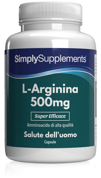240 Capsule Tub - l-arginine supplement 500mg