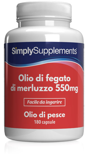360 Capsule Tub - cod liver oil 550mg