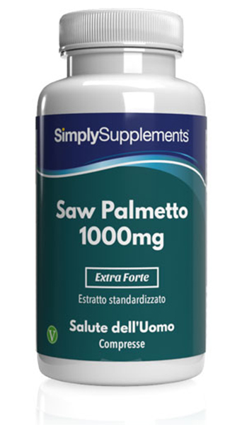 Saw Palmetto (palmetto seghettato) 1000 mg 