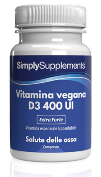 Vitamina vegana D3 400 UI