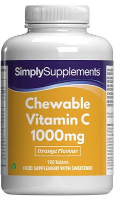 Vitamina C 1000 mg masticabile - Gusto Arancia