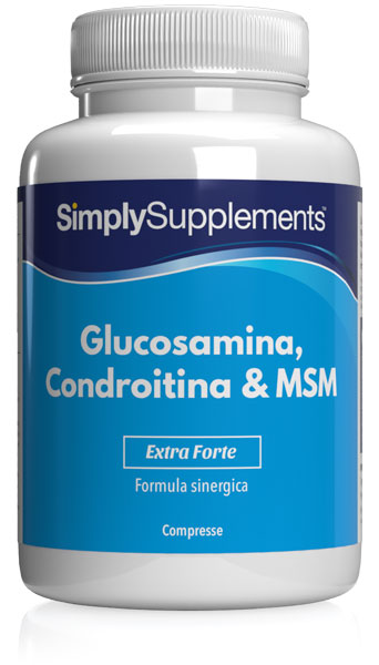 120 Tablet Tub - glucosamine chondroitin msm