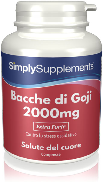 180 Tablet Tub - goji berry extract Compresse