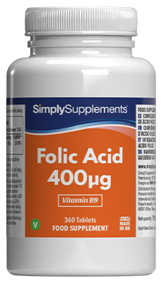 Acido Folico (Vitamina B9) 400µg