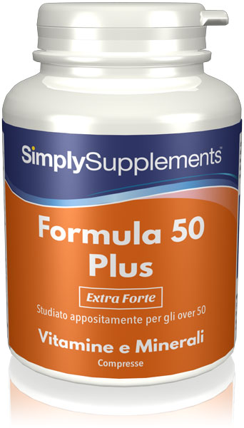180 Tablet Tub - multivitamins 50 plus