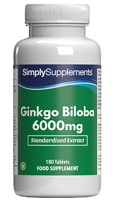 Ginkgo Biloba 6000mg