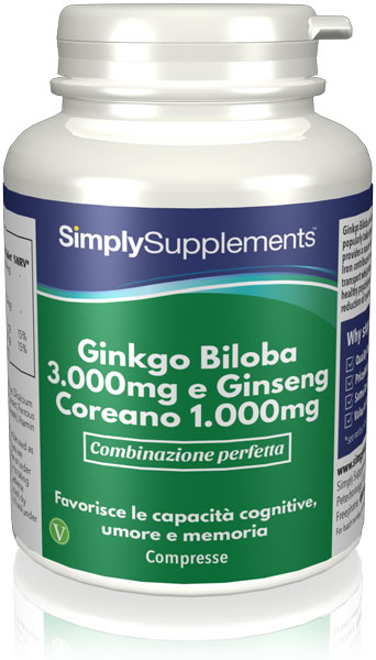 360 Tablet Tub - ginkgo biloba and ginseng