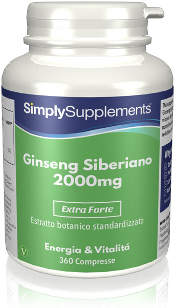 360 Tablet Tub - siberian ginseng uk