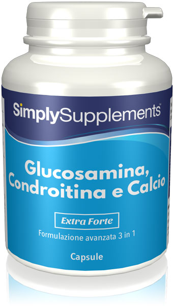 240 Capsule Tub - glucosamine and calcium Supplement