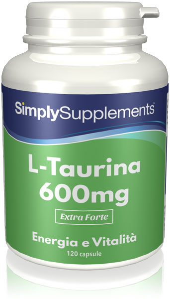 L-Taurine 120 Capsule Tub - Buy Taurine Supplements