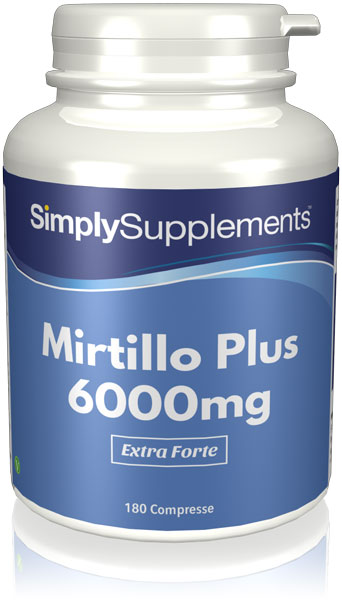 180 Tablet Tub - bilberry supplement