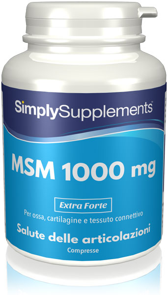360 Tablet Tub - msm Compresse 1000mg