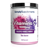 Vitamina C 1000mg in polvere - Gusto Ribes Nero