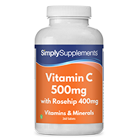 Vitamina C 500 mg | Cinorrodo 400 mg
