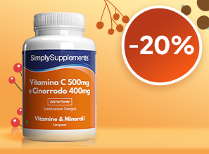 Vitamina C 500mg | Cinorrodo 400mg