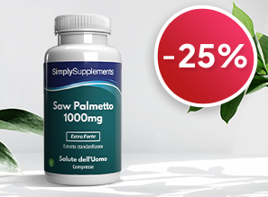 Saw Palmetto (palmetto seghettato) 1000mg