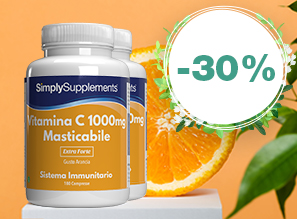Vitamina C 1000mg masticabile