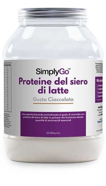 Proteine del siero di latte cioccolato